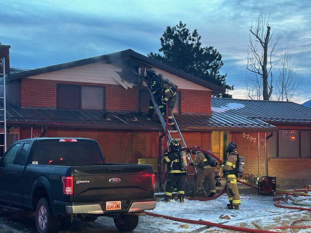 Residential fire in Spanish Fork suspected to have started in the